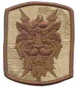 35th Signal Brigade, Patch, Desert Subdued