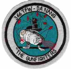 366th Tactical Fighter Wing Da Nang USAF Fighter Patch