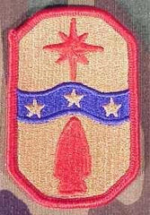 371st Sustainment Brigade, Full Color Merrowed Edge - Saunders Military Insignia
