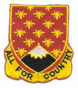 385th Field Artillery Battalion Custom made Cloth Patch