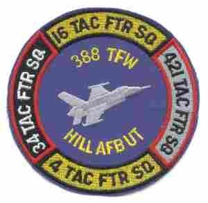 388th Tactical Fighter Wing Patch