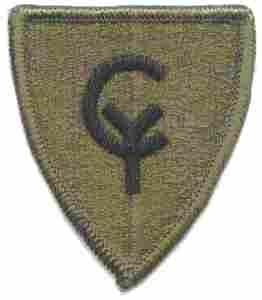 38th Infantry Division Subdued patch - Saunders Military Insignia