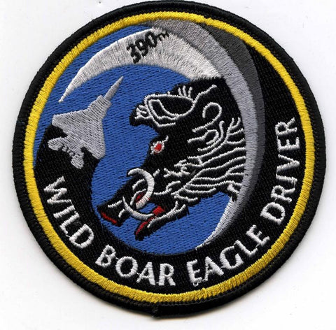 390th Fighter Squadron Eagle Driver USAF Fighter Patch - Saunders Military Insignia
