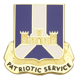393rd Regiment Unit Crest - Saunders Military Insignia