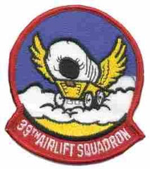 39th Airlift Squadron Patch - Saunders Military Insignia