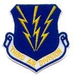 3rd Air Division Patch