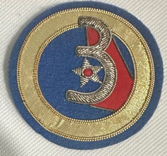 3rd Air Force Custom Made In Bullion Threads - Saunders Military Insignia