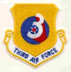 3rd Air Force Patch - Saunders Military Insignia