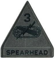 3rd Armored Division Army ACU Patch with Velcro - Saunders Military Insignia