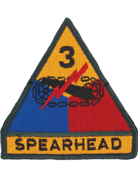3rd Armored Division full color patch
