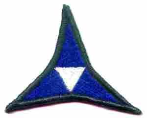 3rd Army Corps Color Patch - Saunders Military Insignia