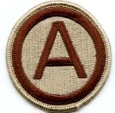 3rd Army desert Patch - Saunders Military Insignia