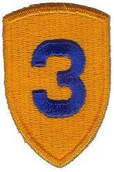 3rd Cavalry Division Color Patch - Saunders Military Insignia