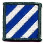 3rd Infantry Division Color Patch - Saunders Military Insignia