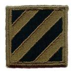 3rd Infantry Division Subdued patch - Saunders Military Insignia