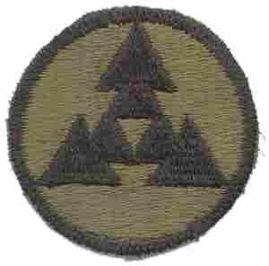 3rd Logistical Support Command Subdued Cloth Patch