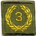 3rd Meritorious Award Patch - Saunders Military Insignia