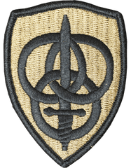 3rd Personnel Command Scorpion Patch With Velcro Backing - Saunders Military Insignia