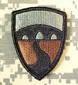 3rd Sustainment Brigade Army ACU Patch with Velcro