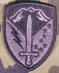 404th Support Brigade Army ACU Patch with Velcro
