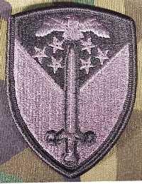 406th Support Brigade Army ACU Patch with Velcro - Saunders Military Insignia