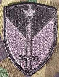 407th Support Brigade Army ACU Patch with Velcro