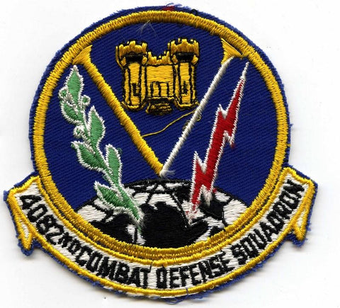4082nd Communications Division Squadron Patch - Saunders Military Insignia