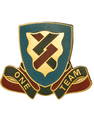 410th Support Battalion Unit Crest - Saunders Military Insignia
