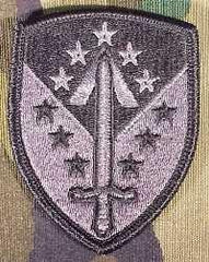 410th Support Brigade Army ACU Patch with Velcro - Saunders Military Insignia