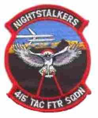 415th Tactical Fighter Squadron Patch - Saunders Military Insignia