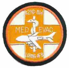 42nd BW Medical Evacuation Patch - Saunders Military Insignia