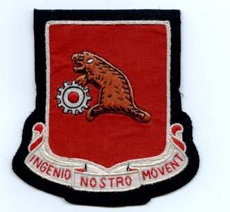 42nd Engineer Battalion, Custom made Cloth Patch