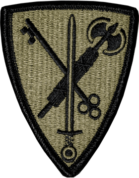 42nd Military Police Brigade SCORPION patch with Velcro backing - Saunders Military Insignia