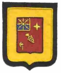 445th Field Artillery Battalion Custom made Cloth Patch - Saunders Military Insignia