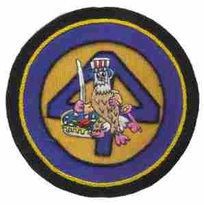 44th Infantry Division Quartermaster Company Custom made Cloth Patch - Saunders Military Insignia