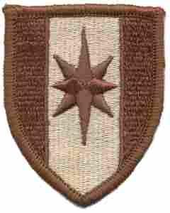 44th Medical Brigade, Patch, Desert Subdued - Saunders Military Insignia