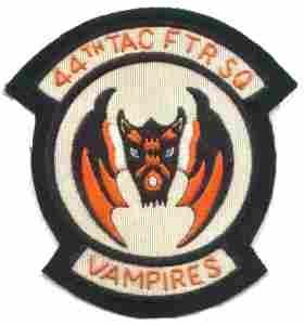 44th Tactical Fighter Squadron Patch