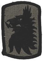 455th Chemical Brigade Army ACU Patch with Velcro