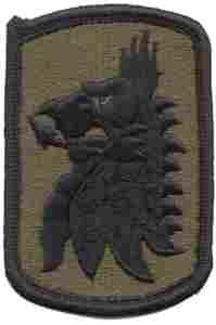 455th Chemical Brigade subdued Patch - Saunders Military Insignia