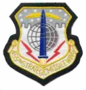 455th S Missile Wing USAF Missile Patch