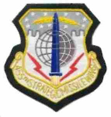 455th S Missile Wing USAF Missile Patch - Saunders Military Insignia