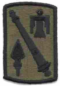 45th Field Artillery Subdued Patch