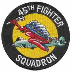 45th Fighter Squadron USAF Fighter Patch - Saunders Military Insignia