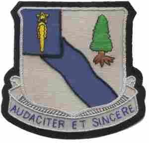 47th Armored Infantry Battalion Custom made Cloth Patch