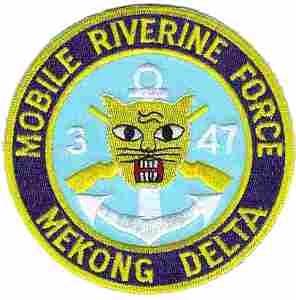 47th Infantry 3rd Riverine, Full Color Patch