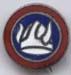 47th Infantry Division metal hat pin