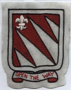 48th Engineer Battalion Custom made Cloth Patch - Saunders Military Insignia