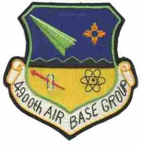 4900th Air Base Group, USAF Group Patch - Saunders Military Insignia