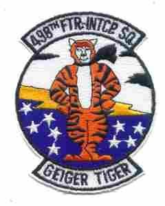 498th Fighter Interceptor Squadron Patch