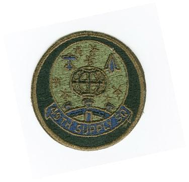 49th Supply Squadron Subdued Patch